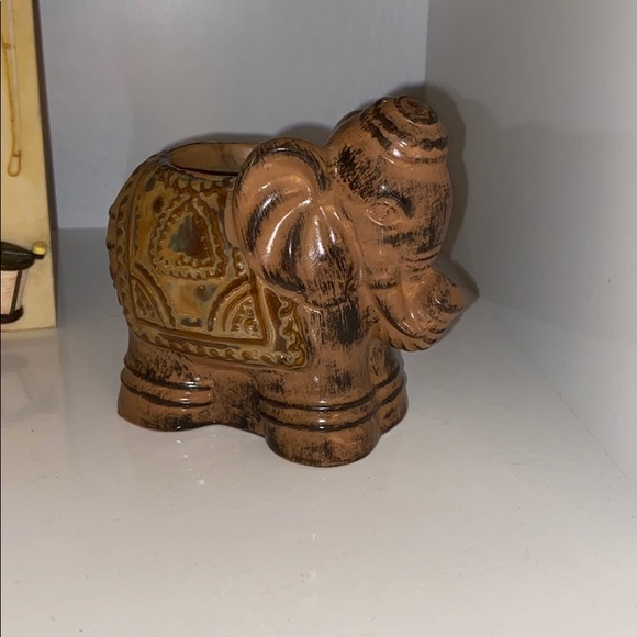 Accents Wooden Elephant Candle Holder Poshmark